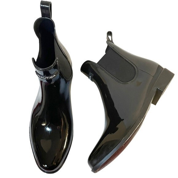 Nautica Ankle Rain Snow Chelsea Boot Winter Waterproof Bootie Women’s Size 10 - Picture 14 of 14